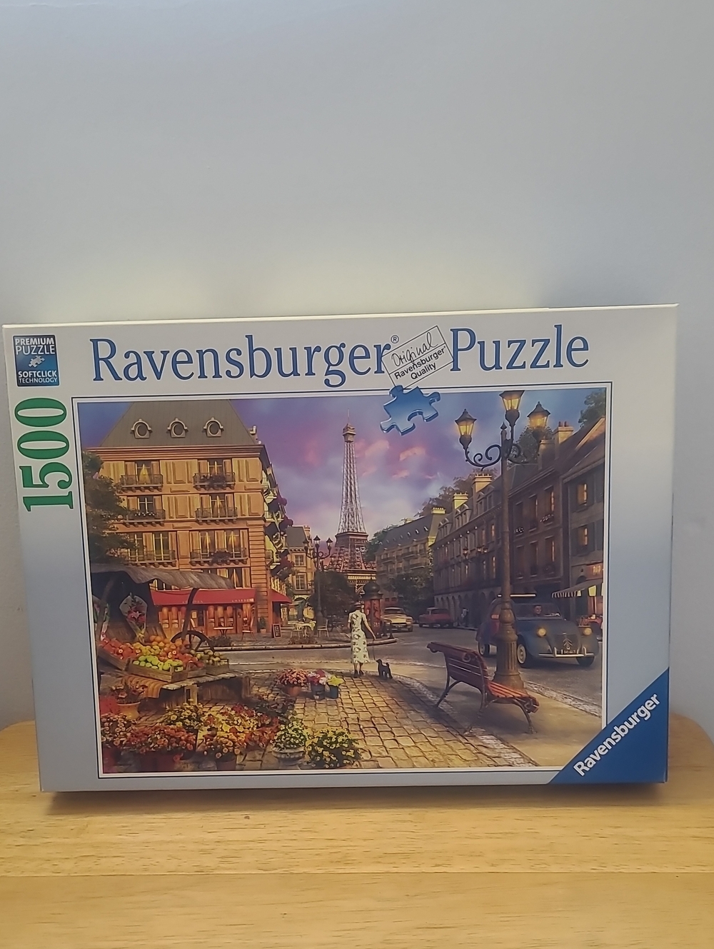 Ravensburger 1500-Piece Paris Street Scene Jigsaw Puzzle